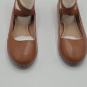 NWOT Women’s Ballet Flats Size 10 | Crossover Ankle Straps | Boho Classic